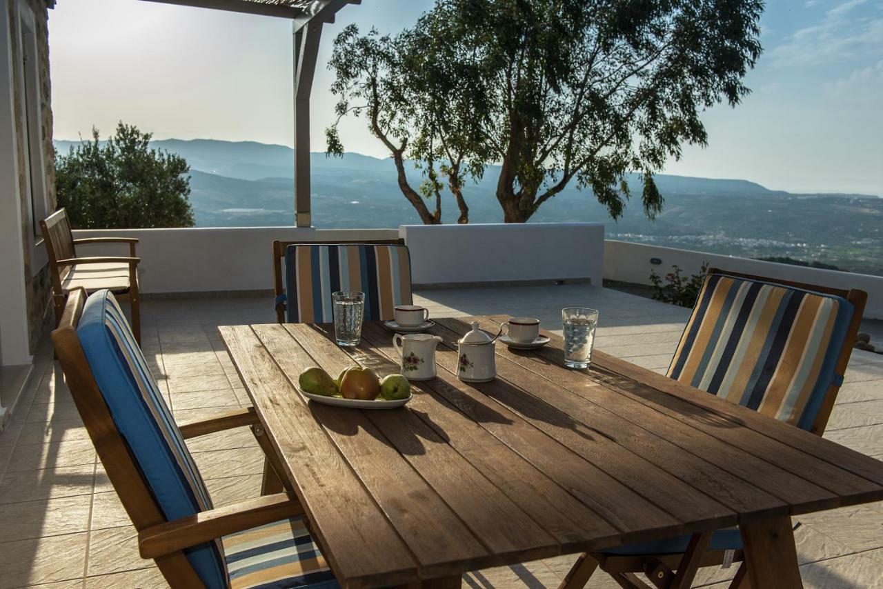Sitia Balcony View Villa Bagian luar foto